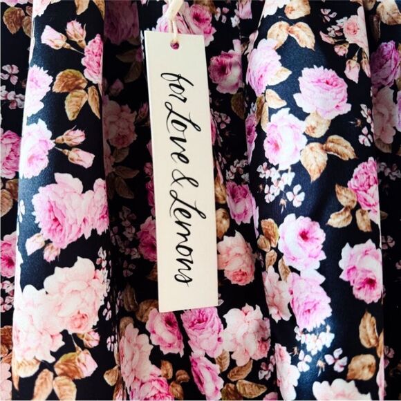 FOR LOVE AND 🍋 LEMONS MADISON MIDI DRESS $297 NWT XL - Picture 4 of 8